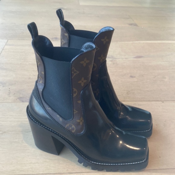 Louis Vuitton Western Style Monogram boots sz. 41 - Picture 2 of 12
